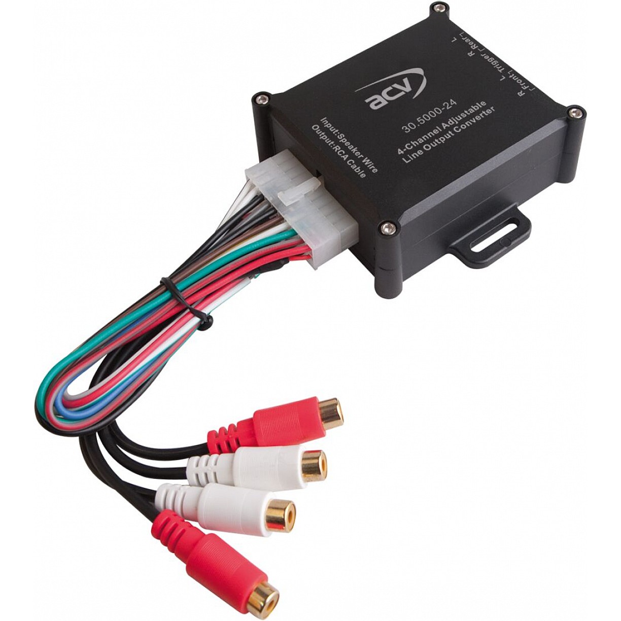 High Level Adapter 4 Kanaals Met Remote Audio4cars