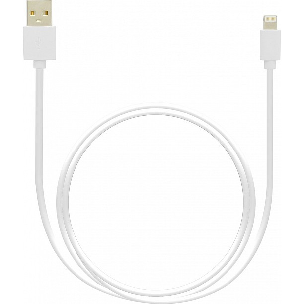 Grab 'n Go - Cable Lightning to USB-A 1m (non MFi) - White