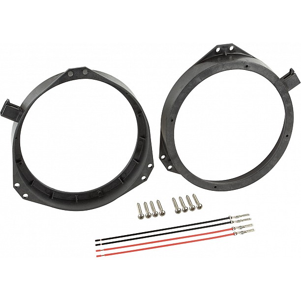 Speaker Ringen Ø165mm Diverse modellen Opel - Honda Jazz Voorportier Met ingebouwde speakerconnector