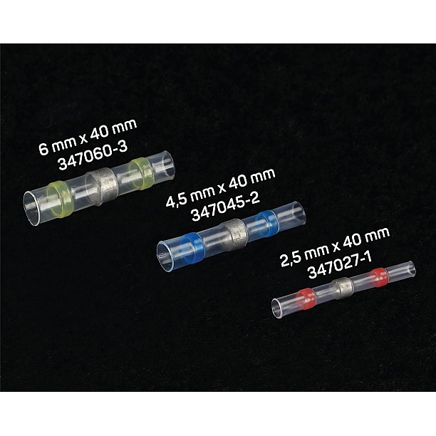 Soldeerconnector krimpkous 2.5mmx40mm (100 stuks)