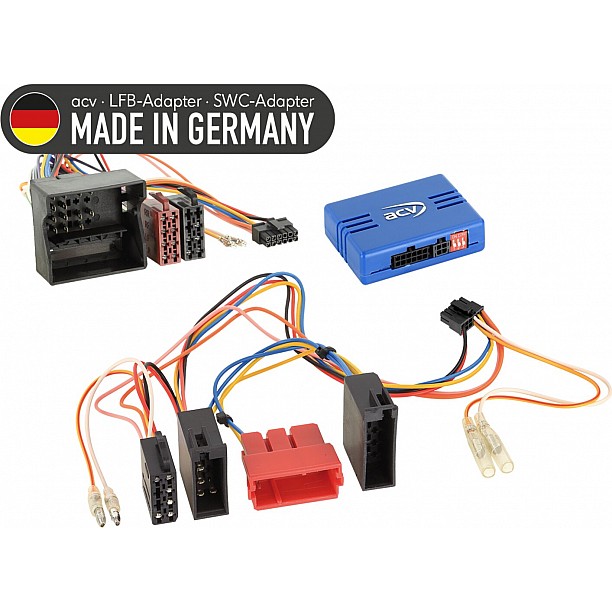 Stuurwiel bediening Diverse modellen Mercedes Benz - Volkswagen ISO/10Pin ISO/Mini ISO/40 Pin Quadlock (42smc00c)