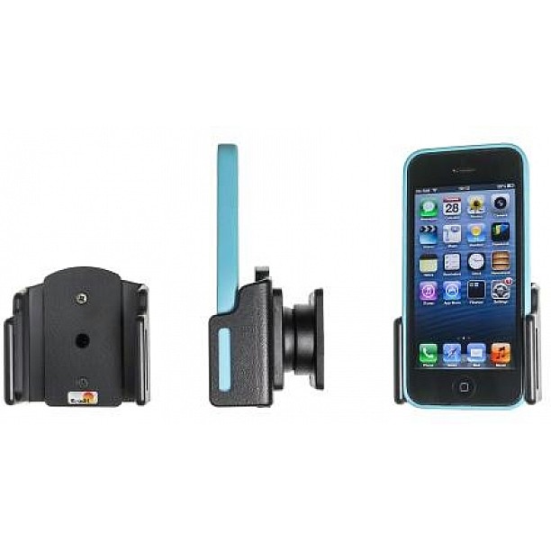 Brodit houder - Apple iPhone 5 / SE Passieve verstelbare houder met swivelmount. Met hoes