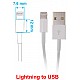 Brodit houder - Apple iPhone 5 / SE Passieve houder. Originele lightning kabel met Belkin USB 12/24V plug