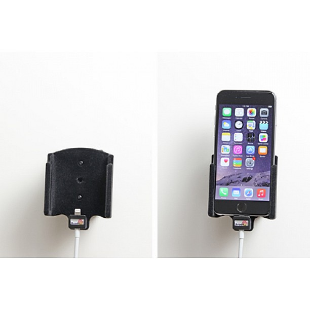 Brodit houder - Apple iPhone 6 / 6S Passieve houder. Originele lightning naar 30-pin adapter kabel (Gestoffeerd)