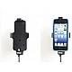 Brodit houder - Apple iPhone 5 / 5S / SE Actieve houder met of zonder hoes 12V USB plug