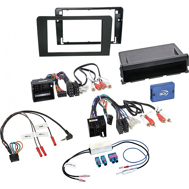 1-DIN Kit Audi A3 2003 > met vak