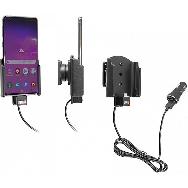 Brodit houder - Samsung Galaxy S10e Actieve houder met 12V USB plug