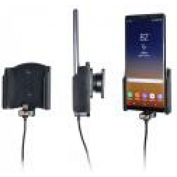 Brodit houder - Samsung Galaxy Note 8 Actieve houder met vaste voeding (Gestoffeerd)