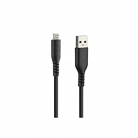 Optiline siliconen laad en synchronisatiekabel USB A -> Apple 8pin - 60cm  met verstevigde hals