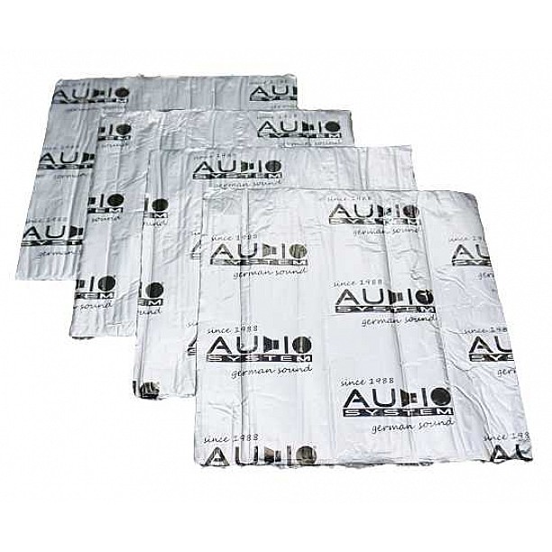 AUDIO SYSTEM ALU-NATURAL-RUBBER - Insulation Material 16x0.25mx0.25m / 1m2