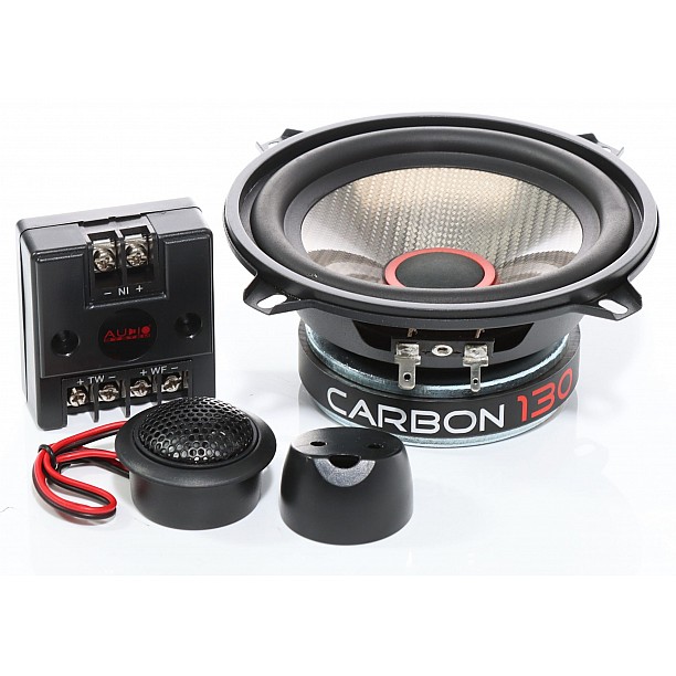 Carbon- Series 130mm 2-weg Composet 2x110/70 watt