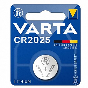 CR2025 VARTA lithium  1x in blister