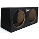 AUDIO SYSTEM Lege behuizing. Gesloten behuizing met 2x29 liter voor 30 cm bas