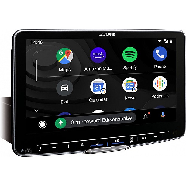 Alpine iLX-F905D - Halo 9 - autoradio 9 inch touchscreen - Apple CarPlay - Android Auto