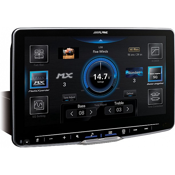 Alpine iLX-F905D - Halo 9 - autoradio 9 inch touchscreen - Apple CarPlay - Android Auto