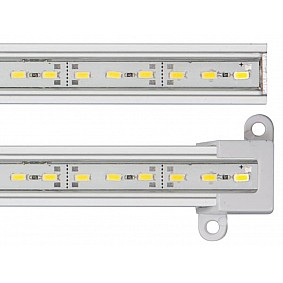 Niet buigbare ledstrip, hoge helderheid, 89cm, neutraal wit, 144 zeer heldere leds