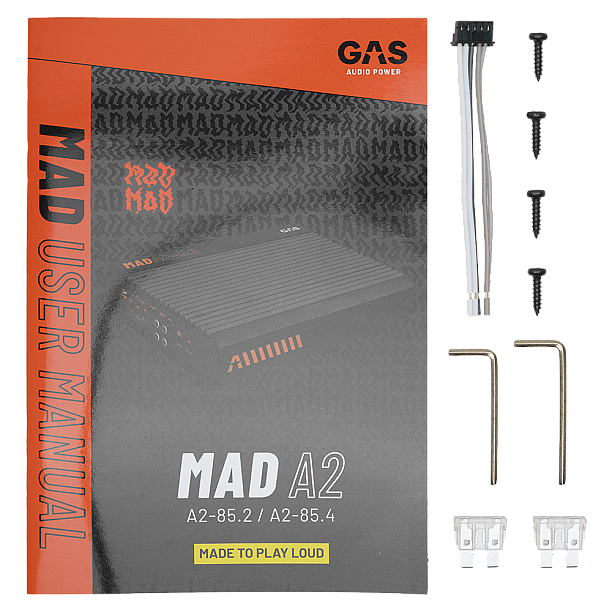 GAS MAD Level 2 Two Channel amplifier