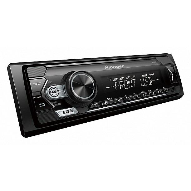 Pioneer MVH-S120UB 1-DIN-ontvanger , USB en compatibel met Android-app