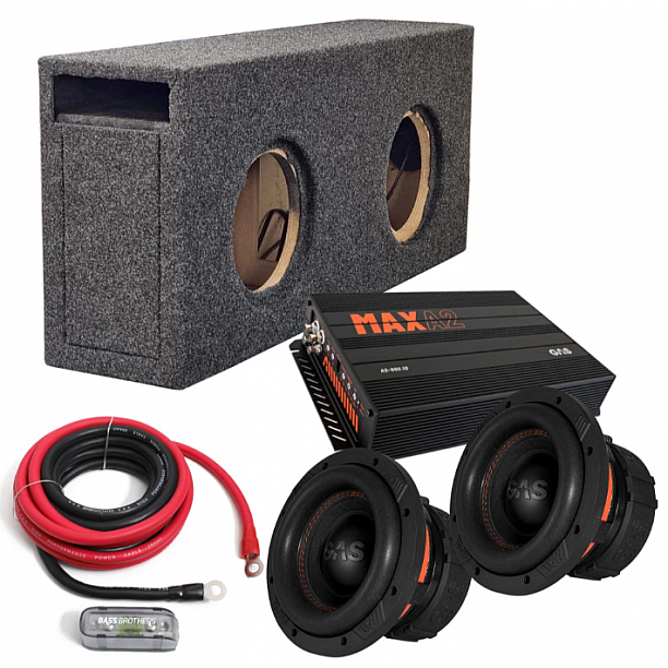 GAS Audio Power Pasklare subwoofer set Tesla Model S