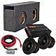 GAS Audio Power Pasklare subwoofer set Tesla Model S