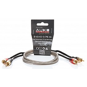 AUDIO SYSTEM HIGH-PERFORMANCE RCA-KABEL750mm cinch-kabel